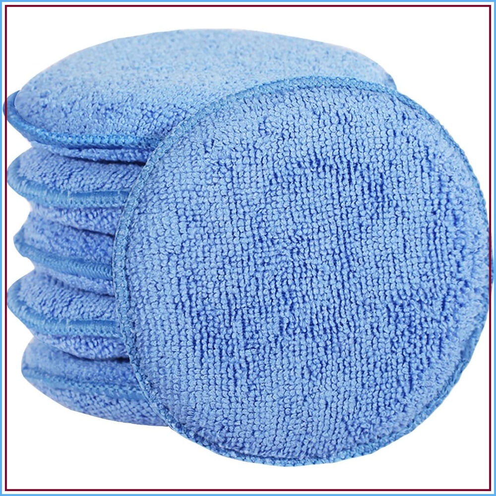 Wax Applicator Pad - Microfiber Wax Applicator Pads for Car