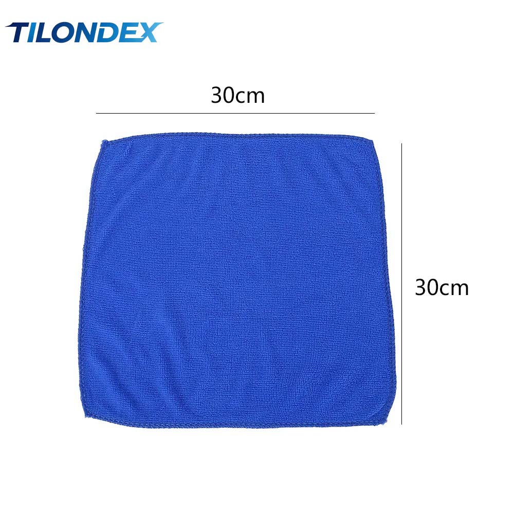 Microfiber Towel Detailing - 2PCS Royal Blue Soft Non-Scratch Microfiber