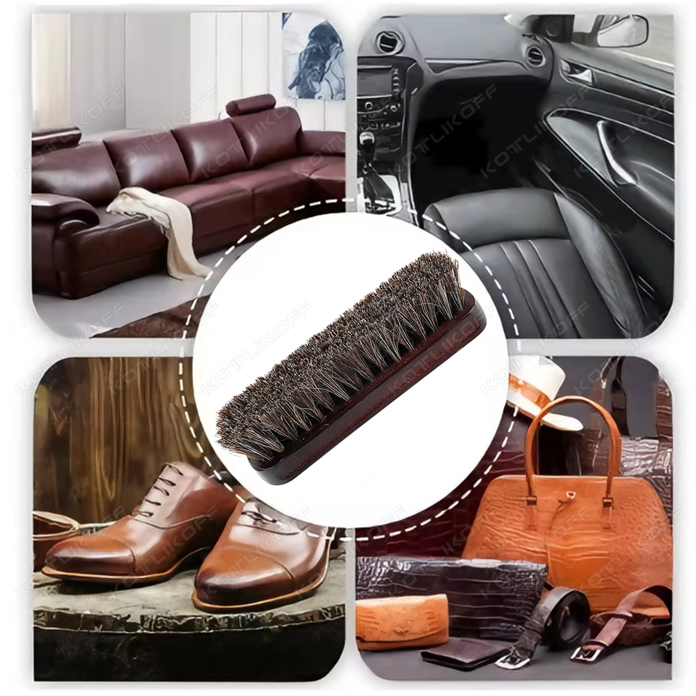 Premium Horsehair Shoe Brush F – обзор и цена Dirt Brush Interior
