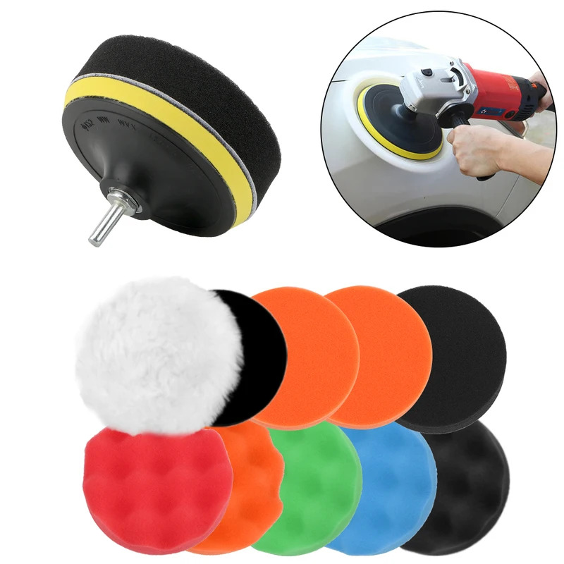 12Pcs/set Car Polishing Pad Pa – обзор и цена Polish Pad Set Buffer