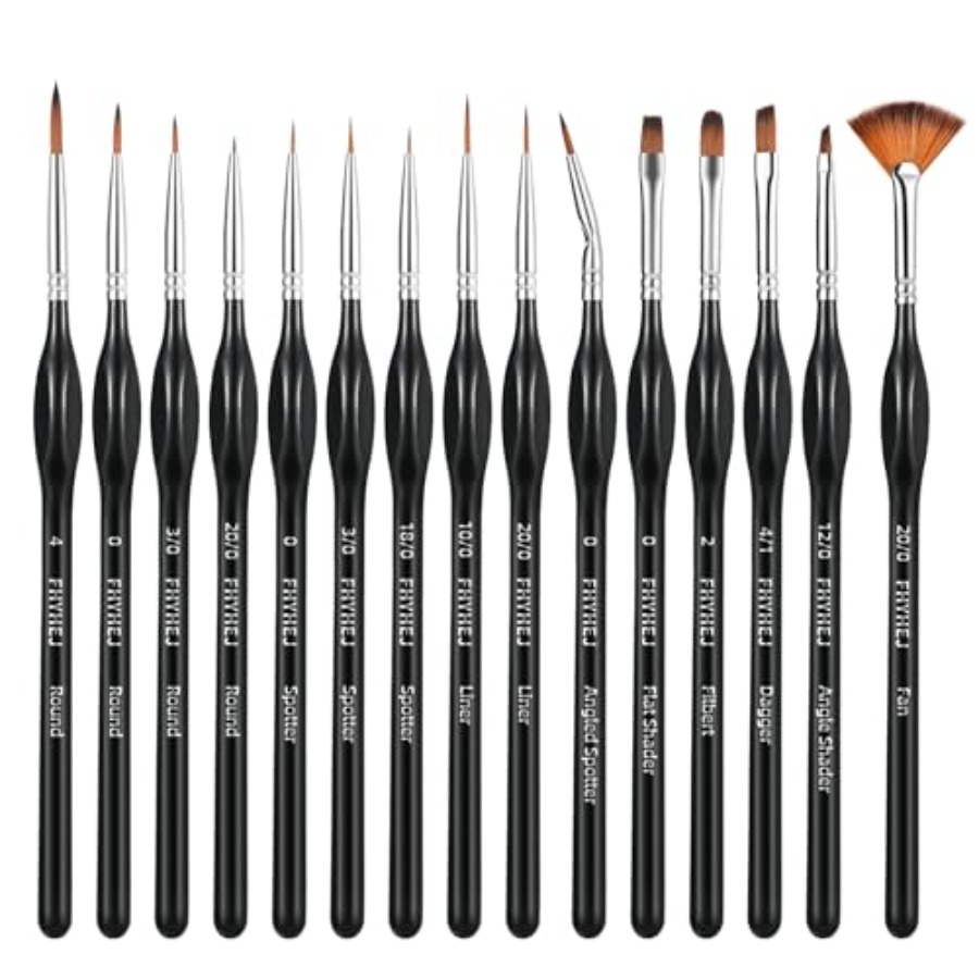 Detail Paint Brushes Set, 15PC – обзор и цена Detailing Brush Set