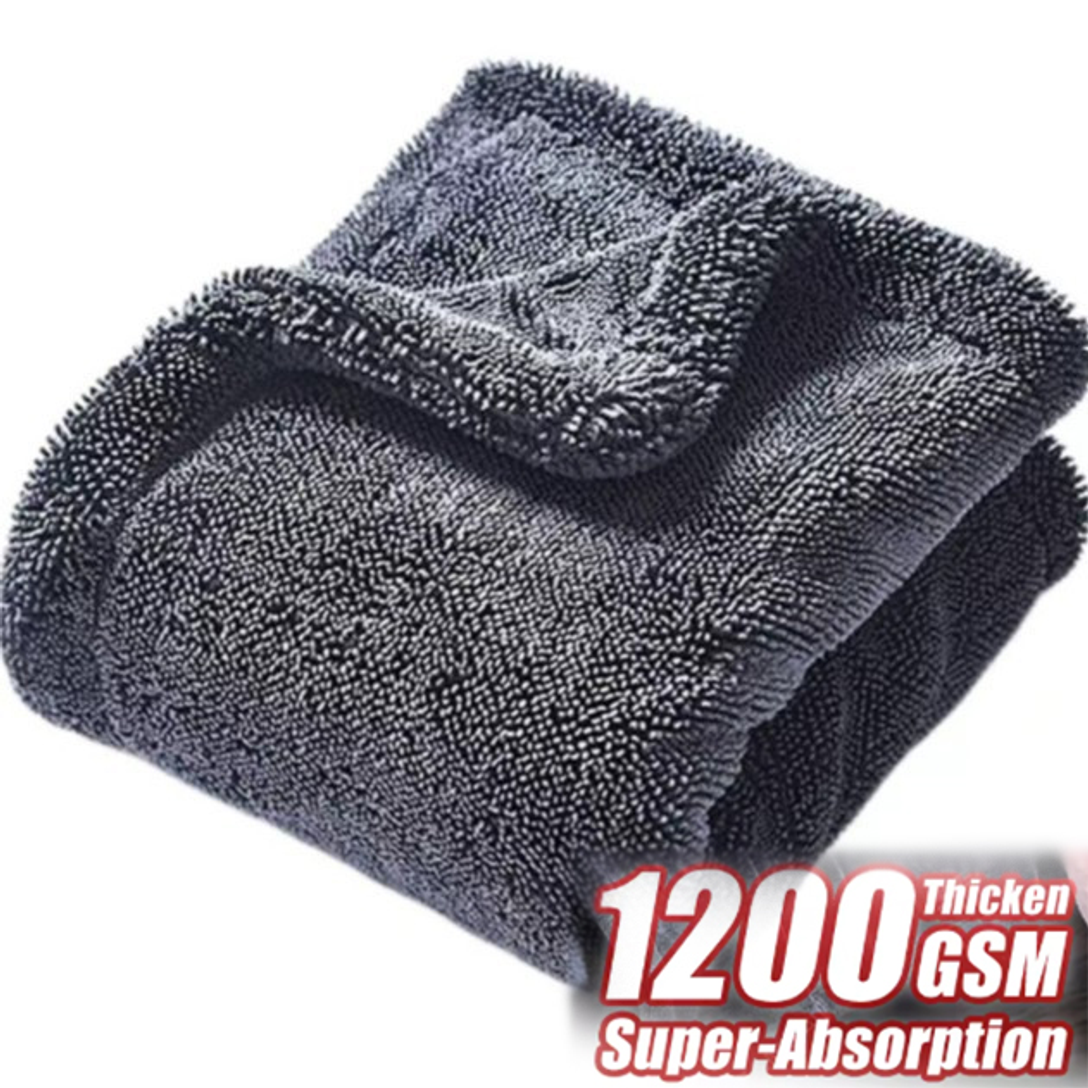 Heavy-Duty Car Towel 1200GSM S – обзор и цена Microfiber Towel Detailing