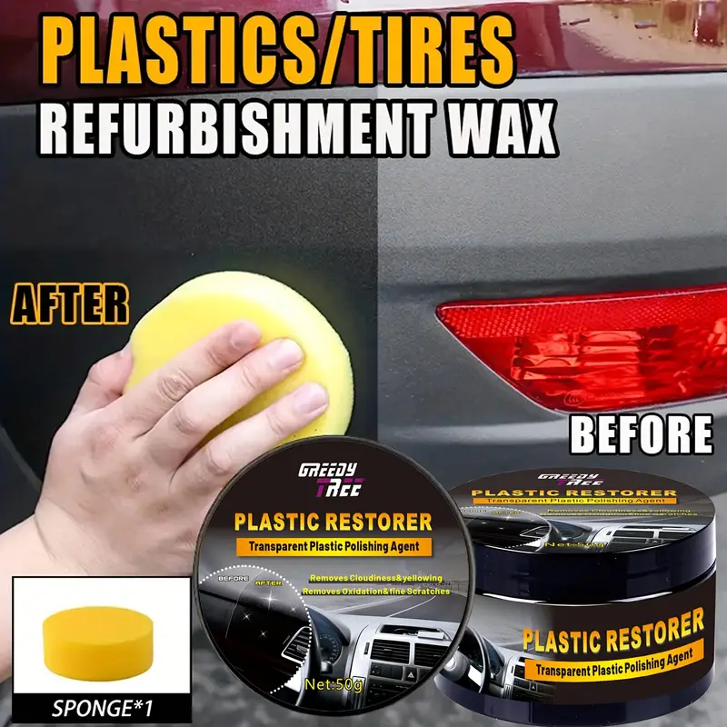 GREEDY TREE Automotive Plastic – обзор и цена Trim Restorer Plastic