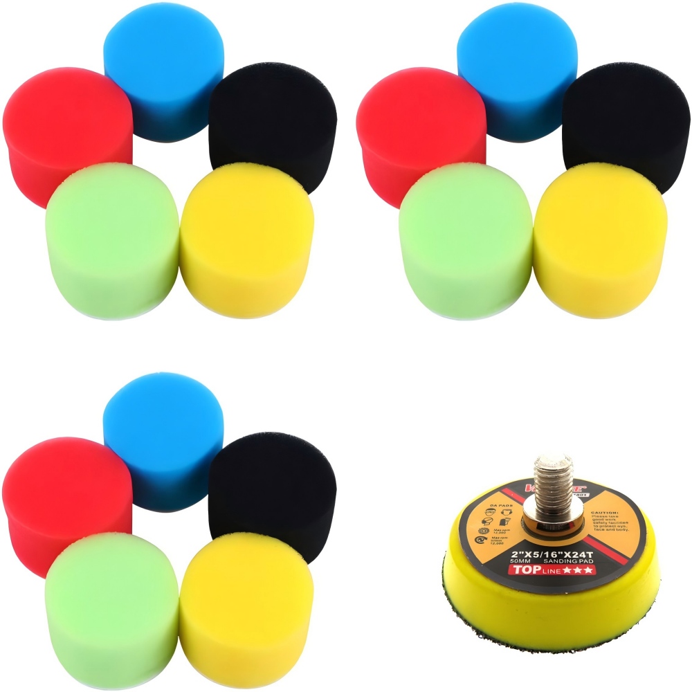 2Inch 50MM Car Doam Polishing  – обзор и цена Polish Pad Set Buffer
