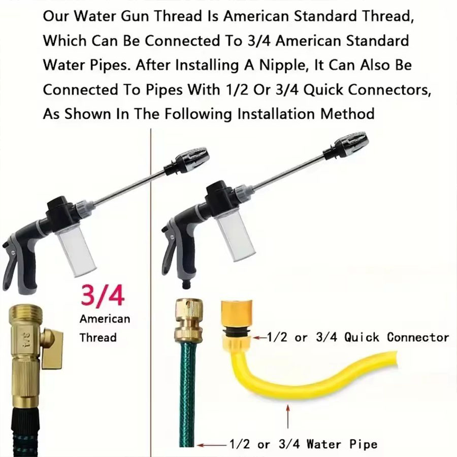 Car Wash High Pressure Water G – обзор и цена Pressure Washer Foam Gun