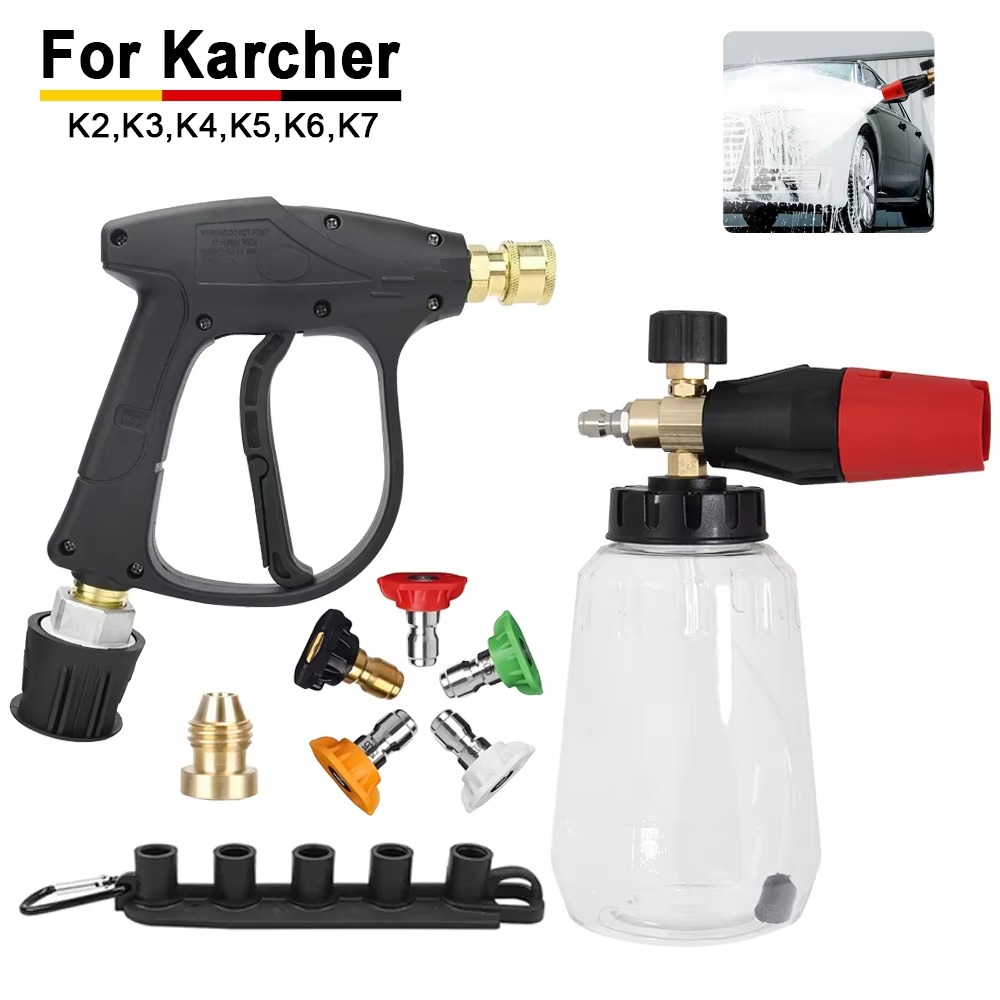 Snow Foam Cannon Lance Kit Com – обзор и цена Pressure Washer Foam Gun