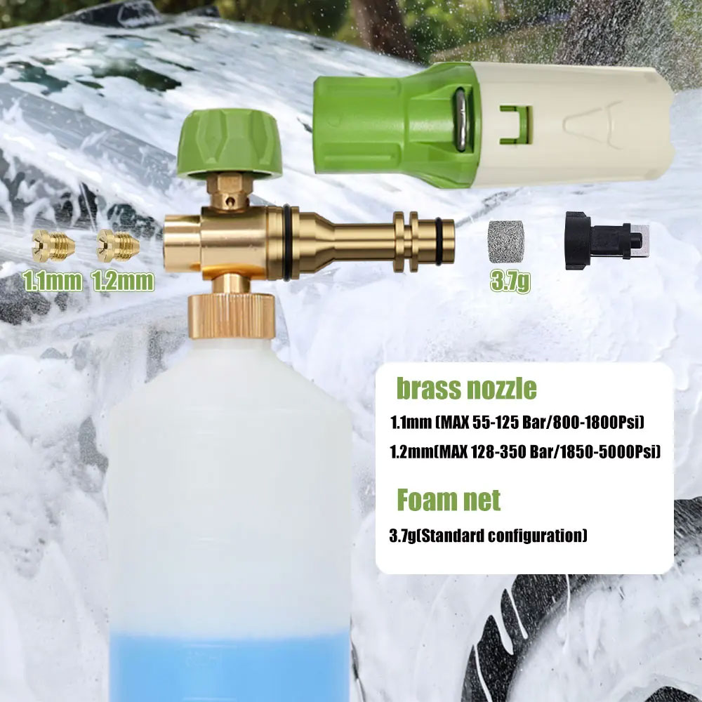 Aluminum Foam gun Lance Foam c – обзор и цена Pressure Washer Foam Gun