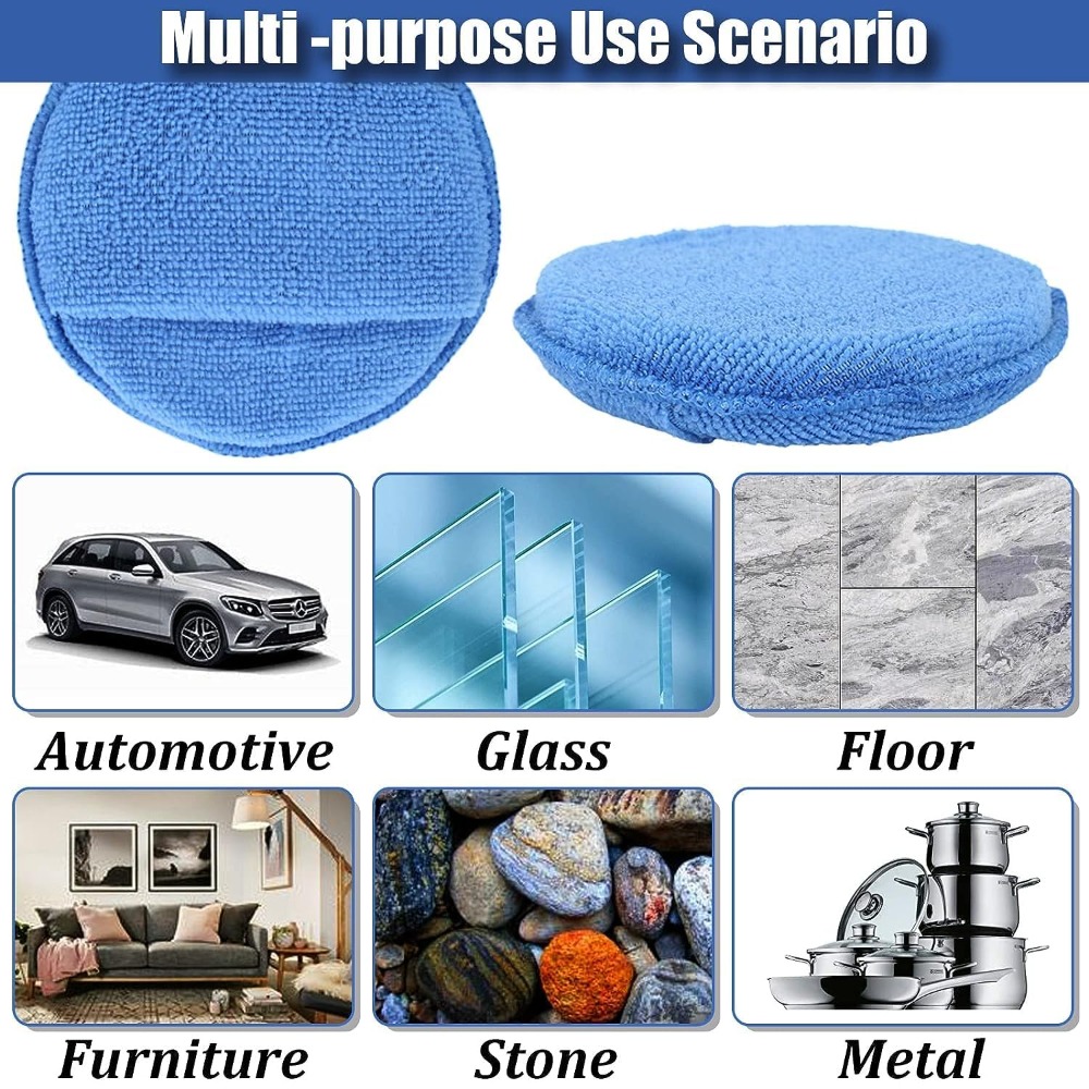 Microfiber Wax Applicator Pads – обзор и цена Wax Applicator Pad