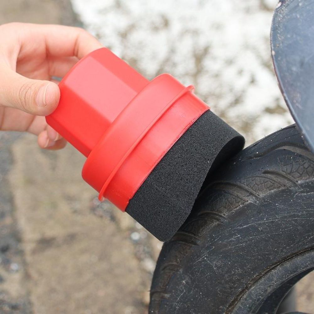 Curved Tire Polishing Sponge w – обзор и цена Wax Applicator Pad