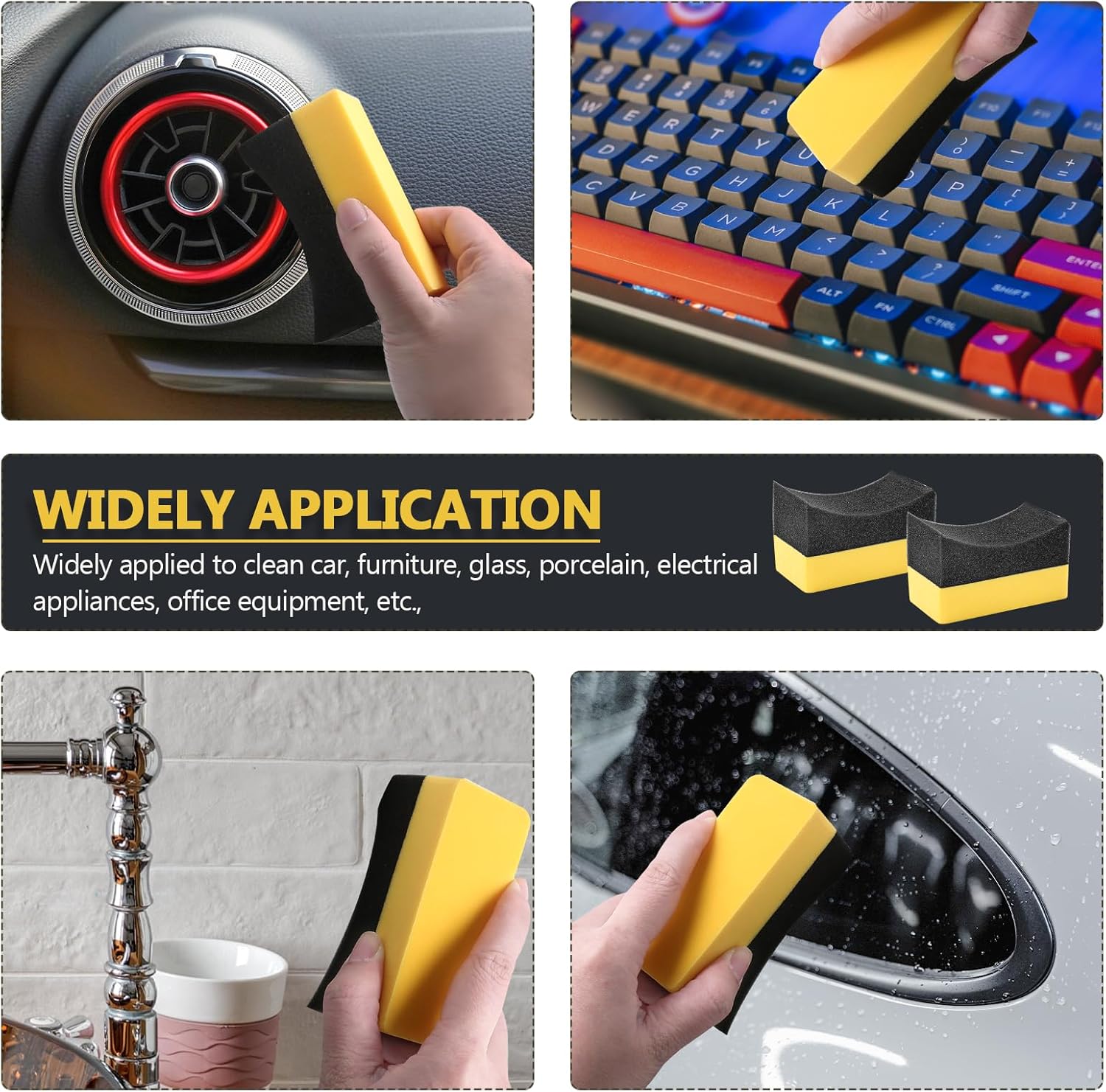 Auto Cleaning Sponge Brush Wax – обзор и цена Wax Applicator Pad