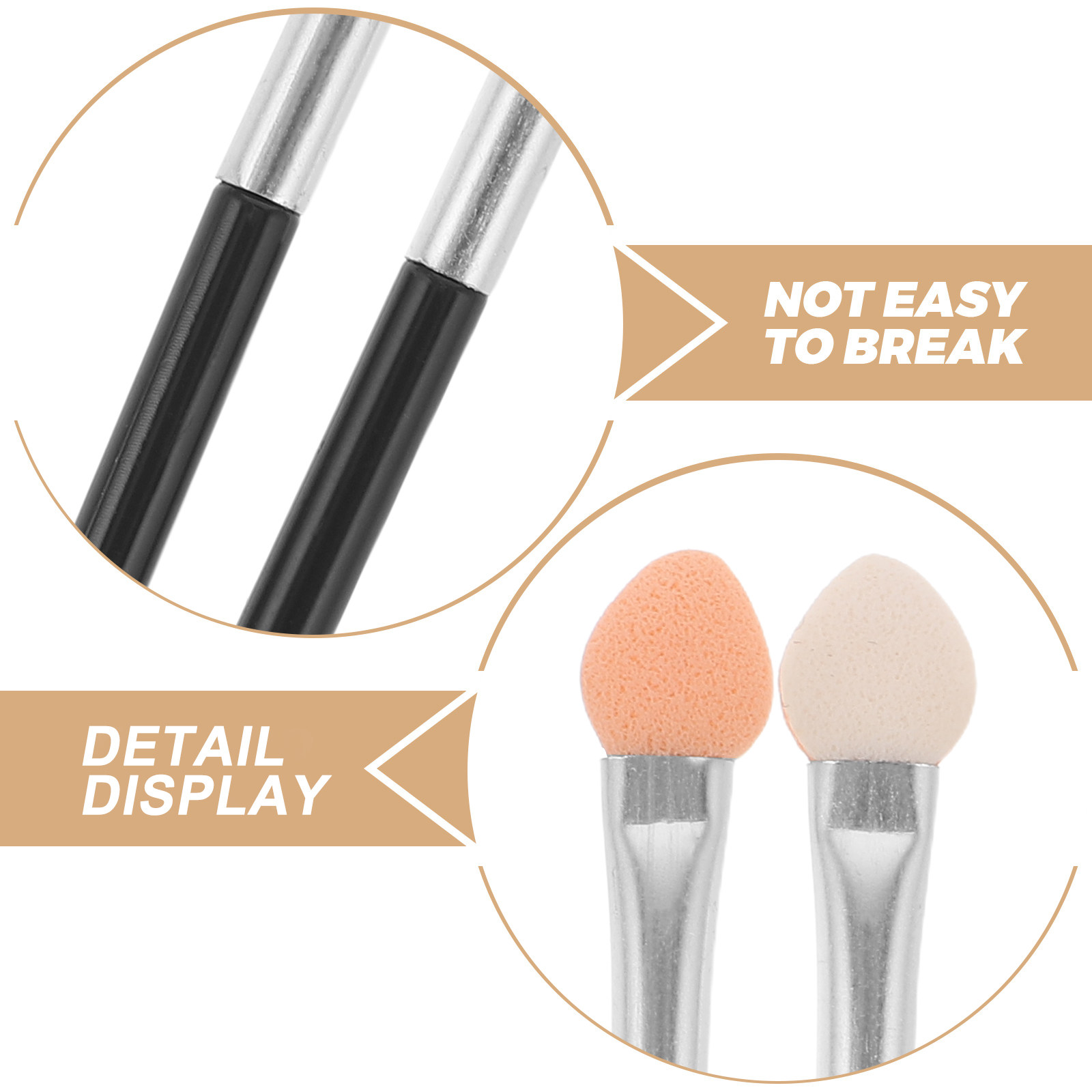 100Pcs Mini Sponge Brush Set F – обзор и цена Detailing Brush Set