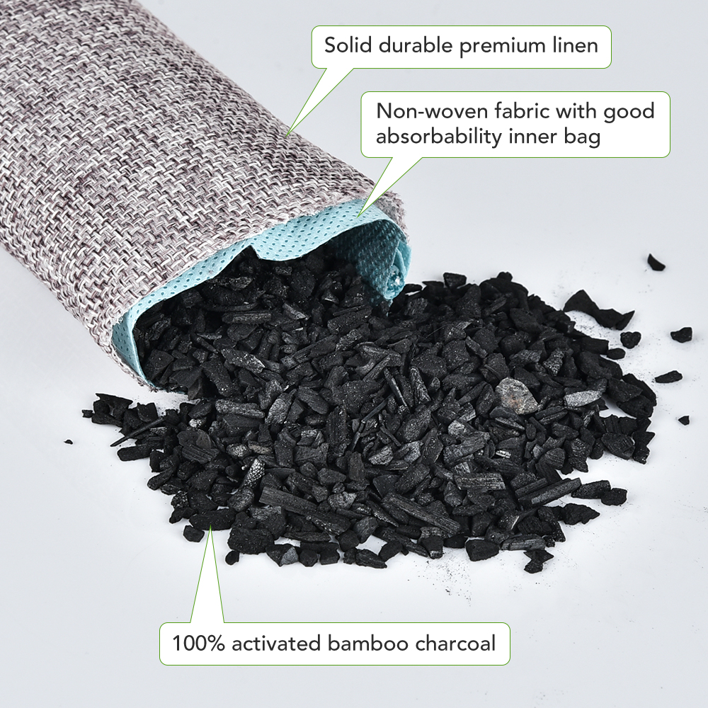 10pcs Natural Bamboo Charcoal  – обзор и цена Odor Eliminator Car