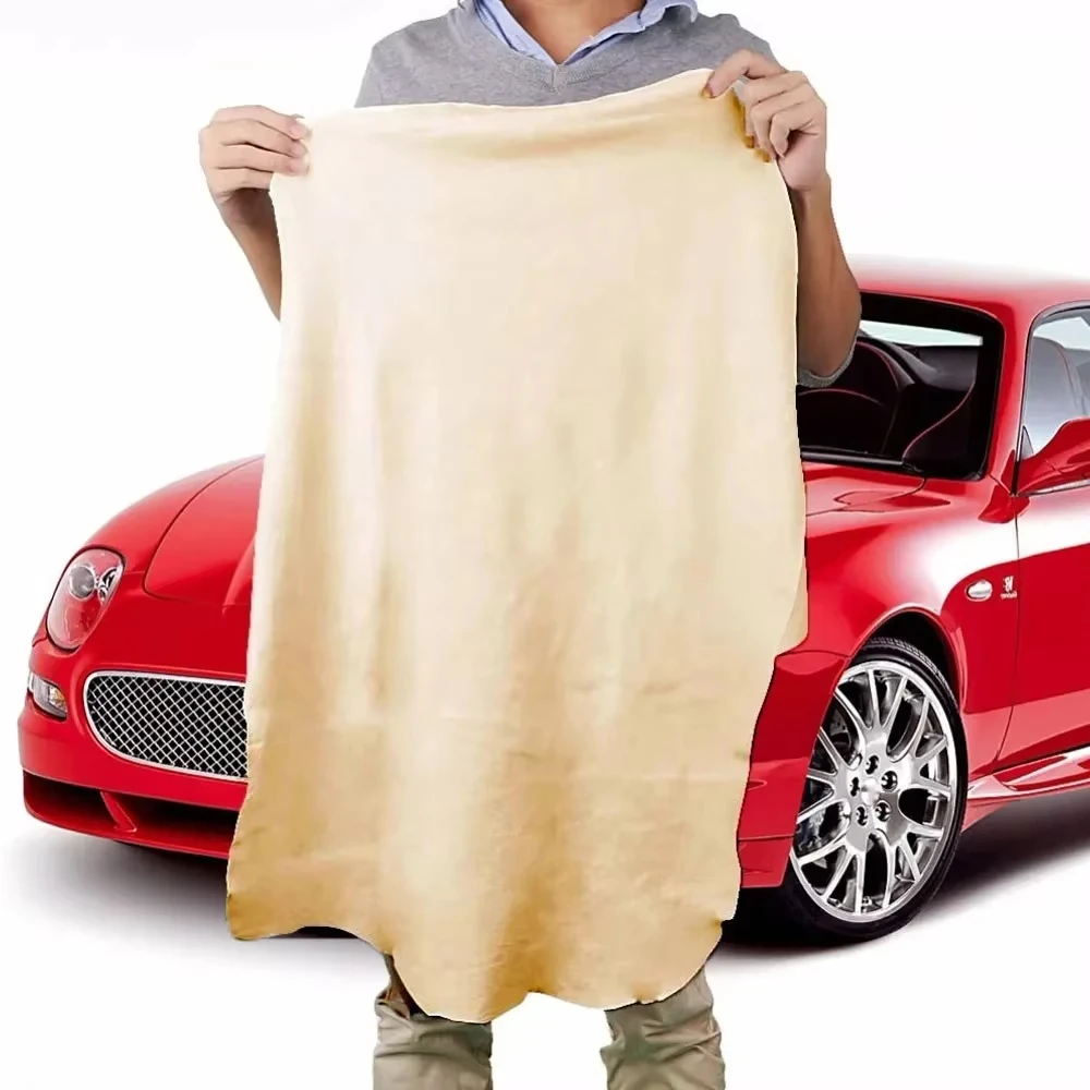 Natural Chamois Leather Car Wa – обзор и цена Microfiber Towel Detailing