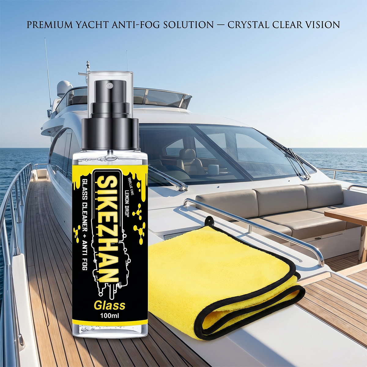 2-in-1 Anti-Fog Spray & Glass  – обзор и цена Glass Cleaner Streak