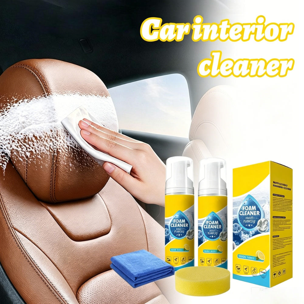 Car Interior Foam Cleaner For  – обзор и цена Leather Cleaner Interior