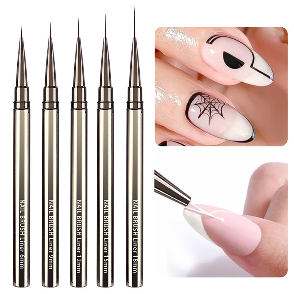 5-Piece Professional Nail Art  – обзор и цена Detailing Brush Set