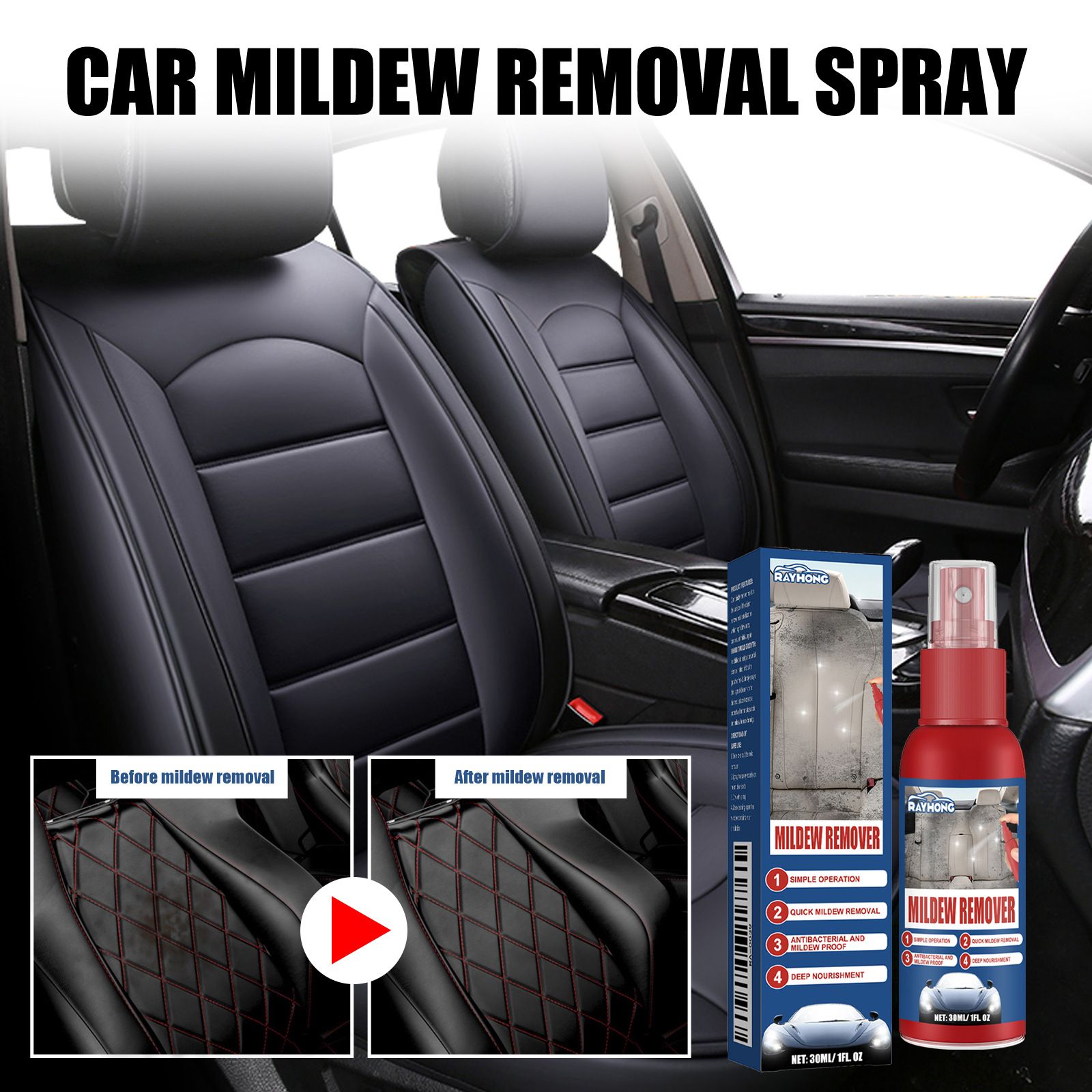 Multi-Functional Cleaner Car M – обзор и цена Seat Cleaner Fabric