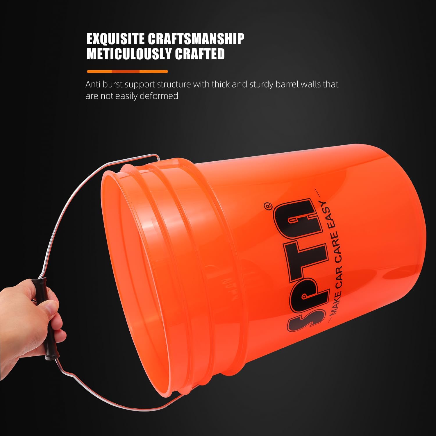 SPTA 33Pcs Car Wash 20L Bucket – обзор и цена Interior Detailing Kit