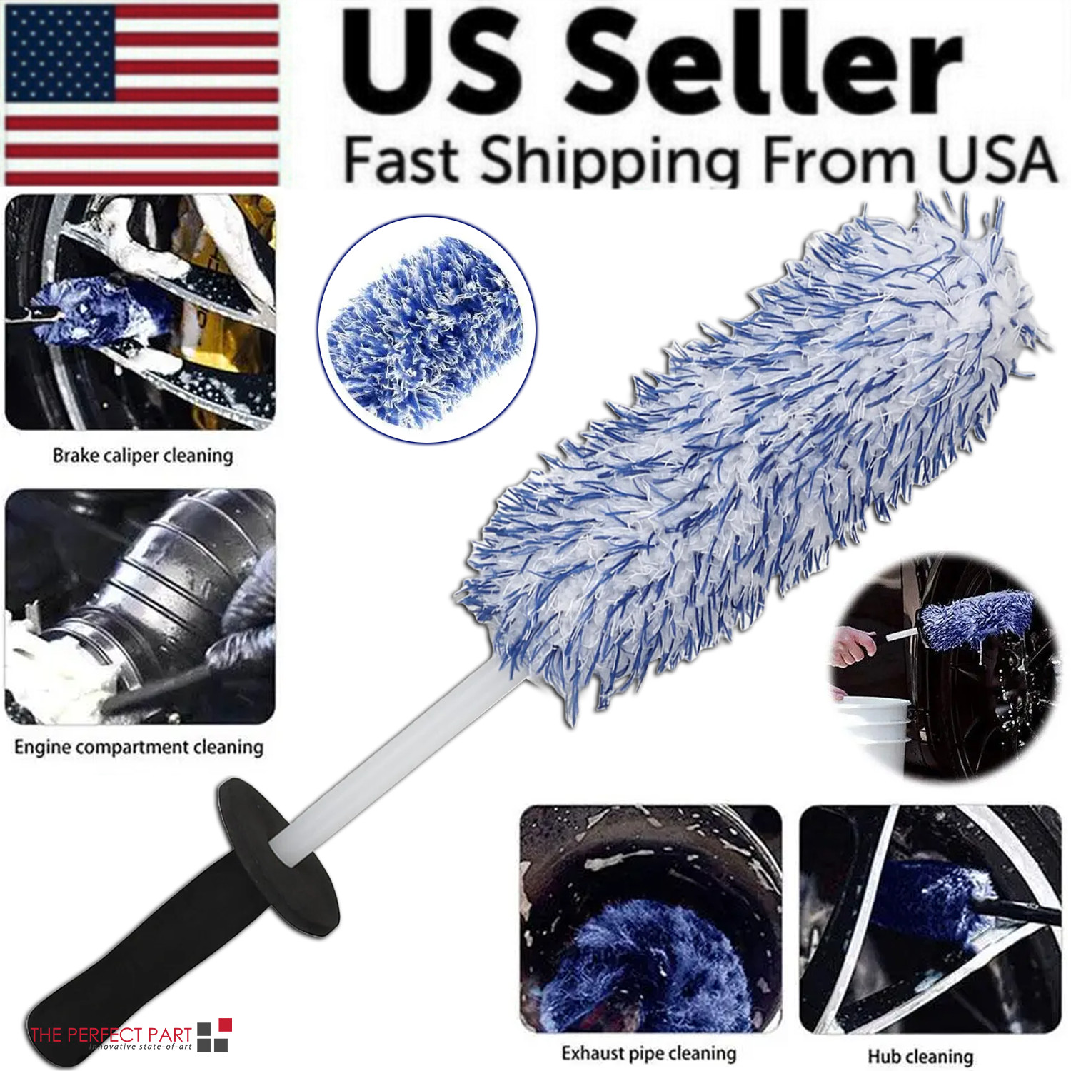 Car Alloy Wheel Cleaning Brush – обзор и цена Wheel Cleaner Alloy