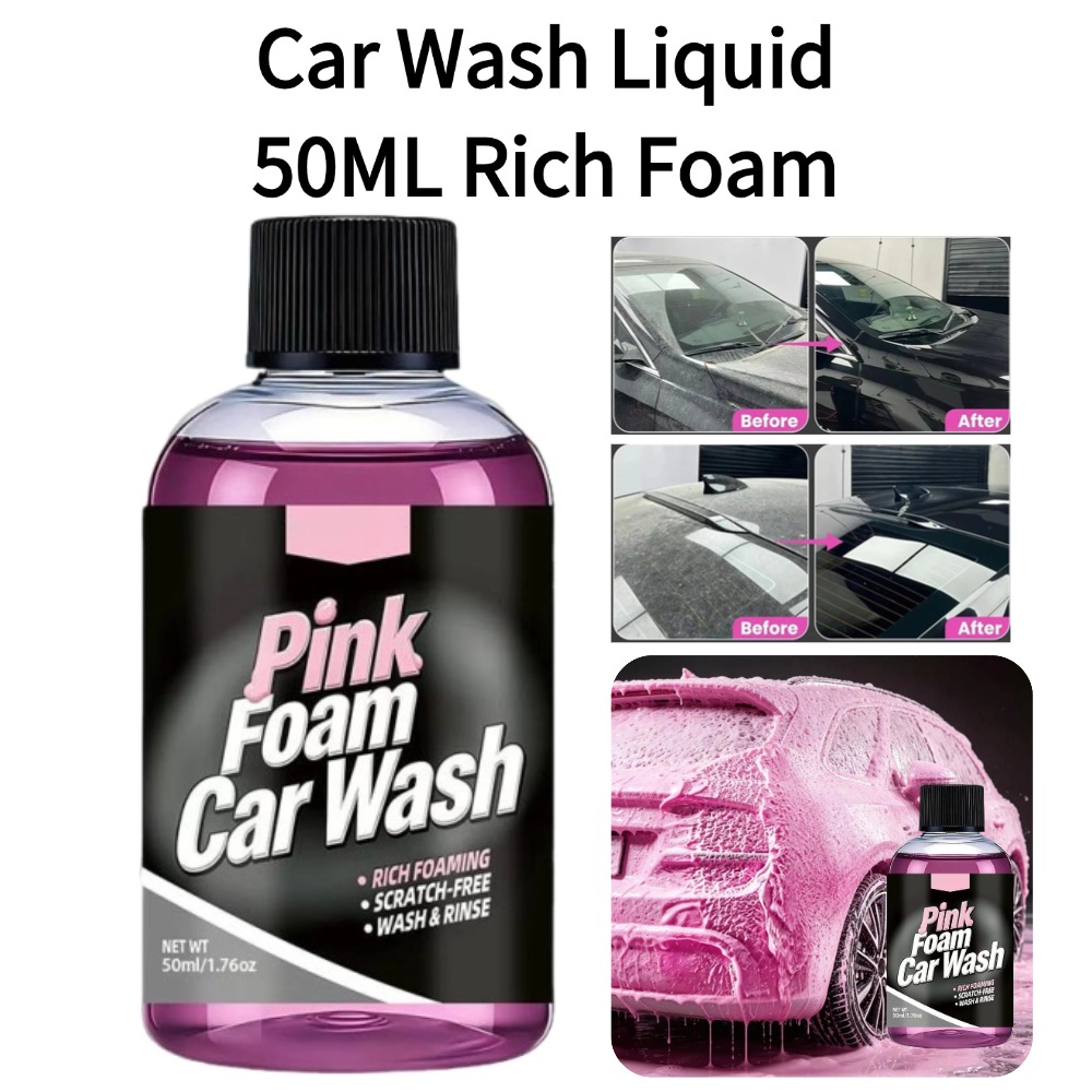 50ml Foam Car Wash Liquid Acti – обзор и цена Microfiber Towel Detailing