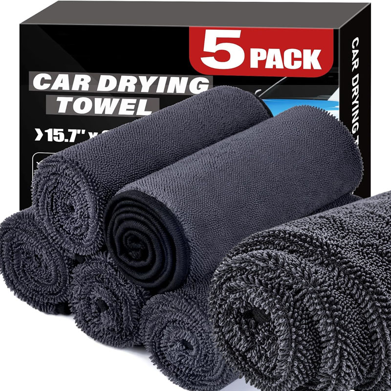 1/5pcs Heavy-Duty Car Towel 12 – обзор и цена Microfiber Towel Detailing