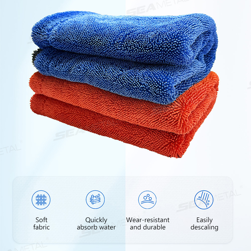 SEAMETAL 1200GSM Car Wash Micr – обзор и цена Microfiber Towel Detailing
