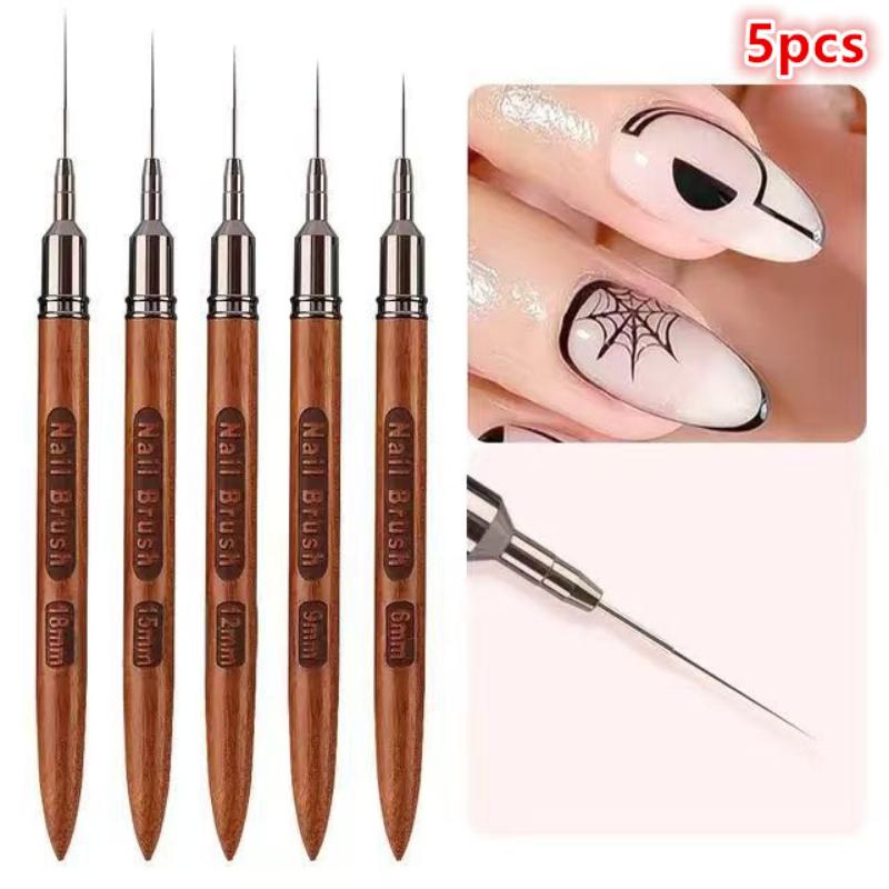 5 Piece Nail Art Liner Brush S – обзор и цена Detailing Brush Set