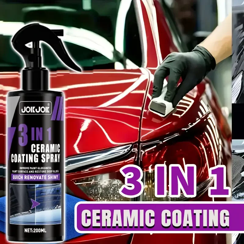 3 in 1 Car Ceramic Liquid Coat – обзор и цена Car Wax Ceramic Coating