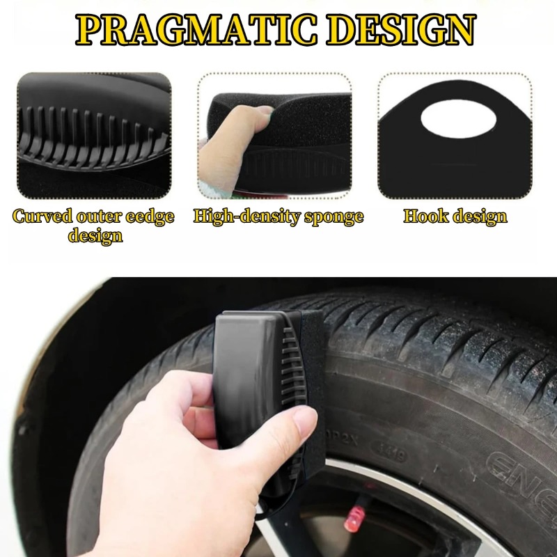 Car Wheel Hub Brush Lidded Pol – обзор и цена Wax Applicator Pad