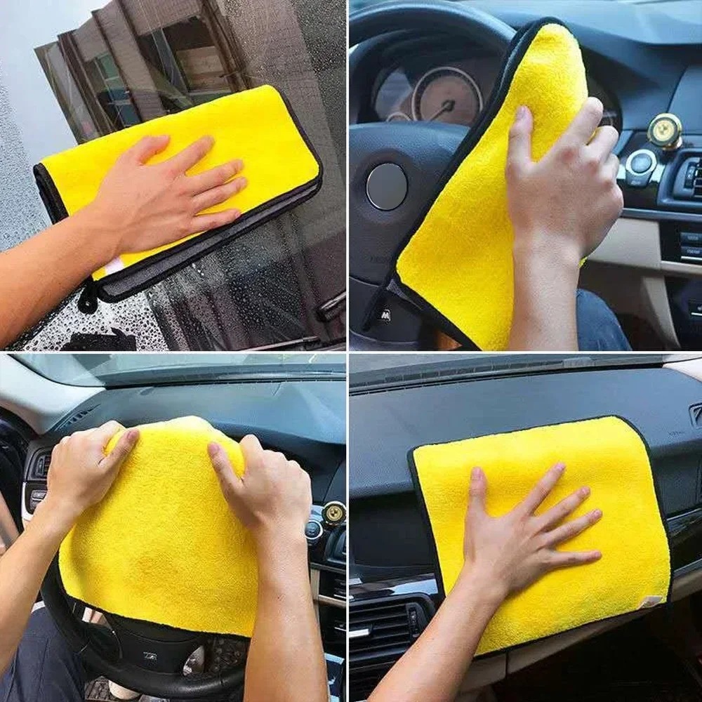 30×30cm  Double-Sided Microfib – обзор и цена Microfiber Towel Detailing