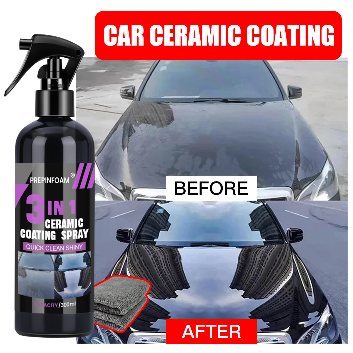 Quickly Cleaning Remove Stains – обзор и цена Car Wax Ceramic Coating