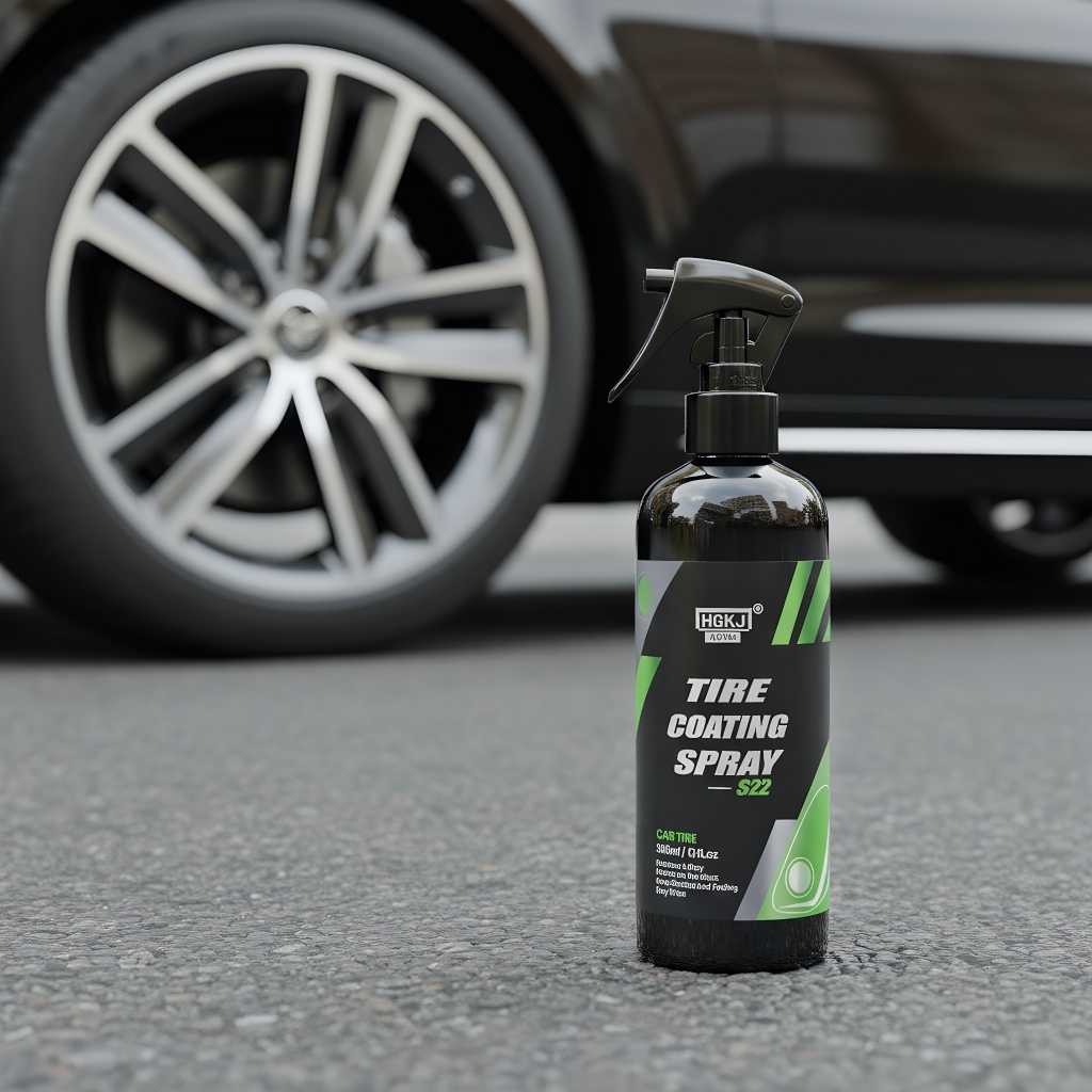 HGKJ S22 Car Tire Gloss Spray, – обзор и цена Tire Shine Spray Sealant