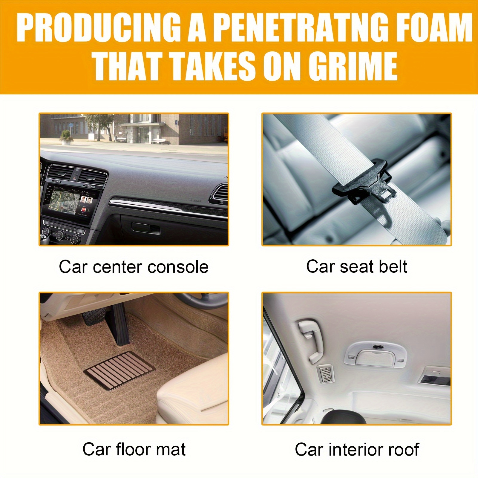 Multifunctional Foam Cleaner C – обзор и цена Leather Cleaner Interior
