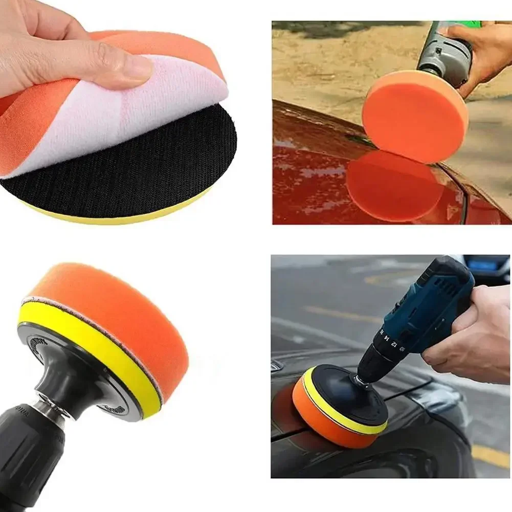 6Pcs Foam Pad Buffer Kit Polis – обзор и цена Polish Pad Set Buffer