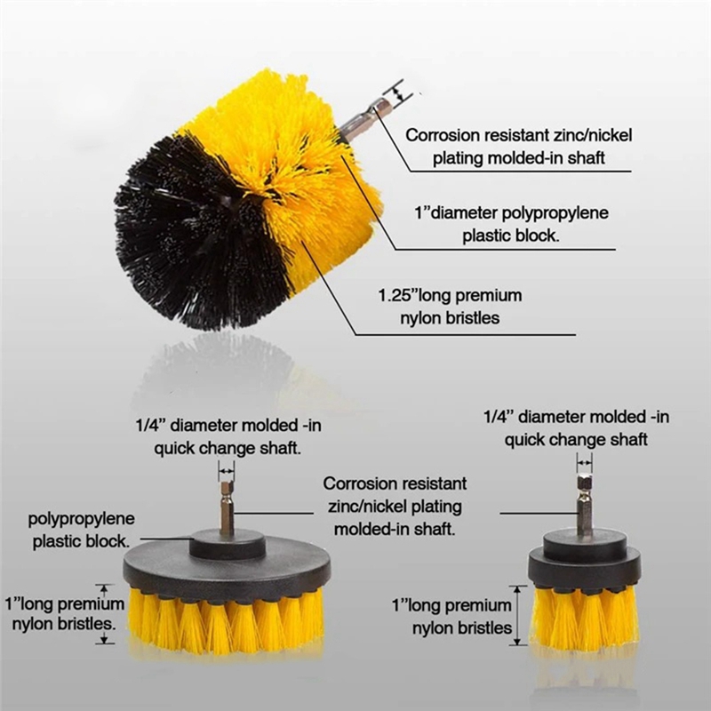 15pcs Electric Floor Scrubber  – обзор и цена Car Cleaning Brush