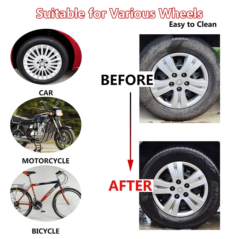 Car Wheel Brush Soft Bristle T – обзор и цена Wheel Cleaner Alloy