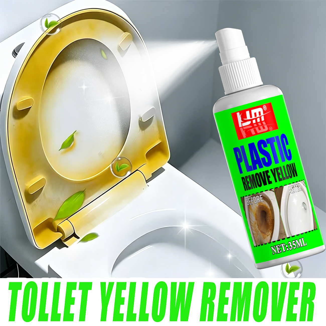 KJM 35ml Toilet Seat Yellow Re – обзор и цена Seat Cleaner Fabric