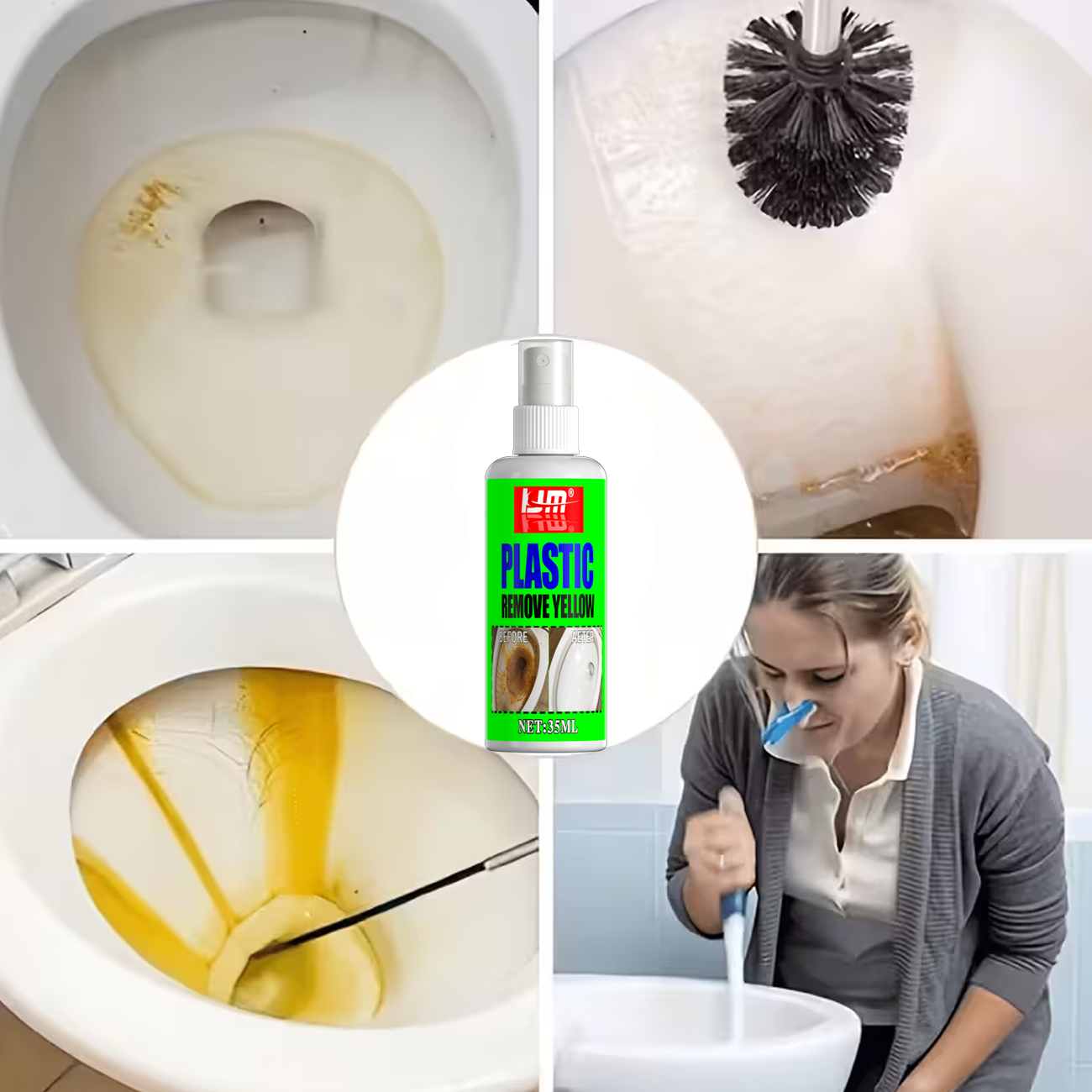 KJM 35ml Toilet Seat Yellow Re – обзор и цена Seat Cleaner Fabric